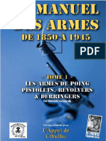 Manuel Des Armes de Poing - Cthulhu