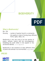 Biodiversity and Conservation