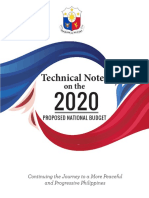 Tech Notes 2020 PH Budget