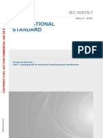 IEC-60076-7-2018-Guia para Sobrecarga en Transformadores de Potencia PDF