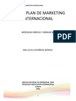 Diseño Plan de Marketing Internacional 1