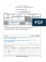 Malaysian Institute of Aviation Technology Inspection Report Card