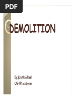 Demolition and Explosives