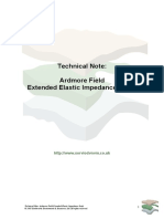 Technical Note: Ardmore Field Extended Elastic Impedance Study