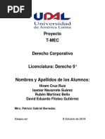 Derecho Corporativo - TMEC