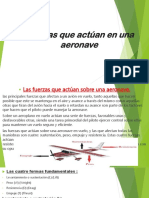 Fuerzas Que Se Ejercen Sobre Una Aeronave