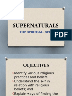 Supernaturals: The Spiritual Self