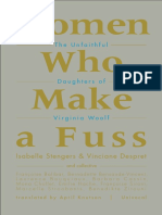 Isabelle Stengers - Vinciane Despret - Women Who Make A Fuss - The Unfaithful Daughters of Virginia Woolf (2014, Univocal) PDF