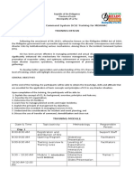 ICS Training Design For MDRRMC