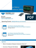 Automotive Ethernet Webinar Physical Layer Compliance Testing