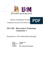 IWA 282 - Bio-Resource Technology Laboratory 1: School of Industrial Technology Academic Session 2013/2014 Semester 1