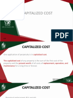 EngiEcon 4 - Capitalized Cost, Amortization and Arithmetic Gradient