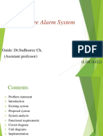 Fire Alarm System: Guide: DR - Sudhasree CH, (Assistant Professor)