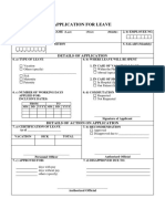 Application For Leave PDF