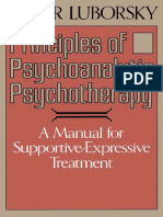 Luborsky, Lester - Principles of Psychoanalytic Psychotherapy PDF