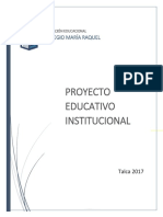 Proyecto Educativo