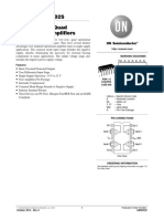 LM324S, LM2902S Single Supply Quad Operational Amplifiers: PDIP 14 N Suffix CASE 646