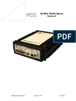 GE MDS TD220X Manual