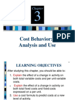 Chapter 3 Cost Behavior Analysis and Use