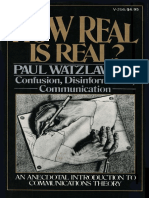 Paul Watzlawick - How Real Is Real PDF