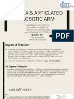 Six Axis Articlated Robotic Arm 2nd Presentation