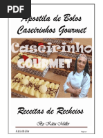 Receitas de Bolos Caseirinhos Gourmet 