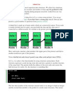 Pointers Chapter Practice Section: Linked List