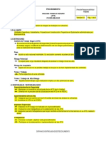 Analisis de Trabajo Seguro (ATS)