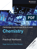 AS A Level Chemistry Practical Workbook PDF