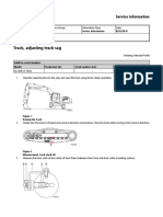 Track, Adjusting Track Sag: Service Information