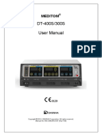 User Manual: DT-400S/300S