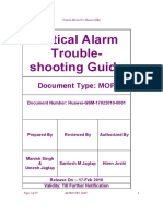 Critical Alarms For Huawei GSM