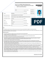 Admit Card PDF