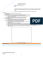 Planetary Motion Worksheet