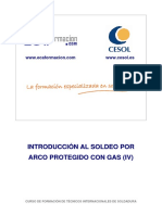 Introducción Al Soldeo Por Arco Protegido Con Gas (IV) PDF