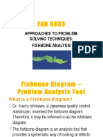 Approaches To Problem-Solving Techniques: Fishbone Analysis