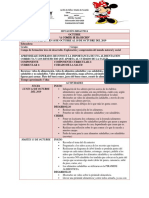 Planeacion Segunda y Tercera Semana de Octubre