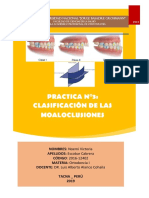 INFORME 4 Clasificacion de Maloclusiones