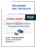 Physics Projectt Power Bank789