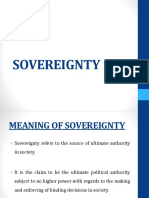 Sovereignty