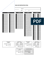 Hoja de Respuestas PMA