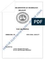 Vlsi Labmanual Cbcs Scheme 2018