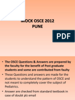 Osce Pune Mock Osce 2012