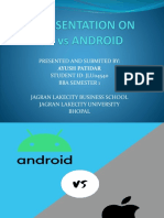 Android Vs Ios