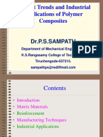 Current Trends and Industrial Applications of Polymer Composites