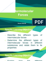 Intermolecular Forces