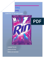 Copywriting: New Rin Ad Copies