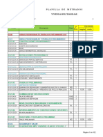 Formato Metrados para Sencico Usar