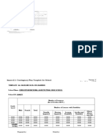 Annex 2.1 Contingency Planning Template Schools