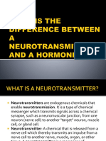 What Is The Difference Between Neurotransmitter and Hormones